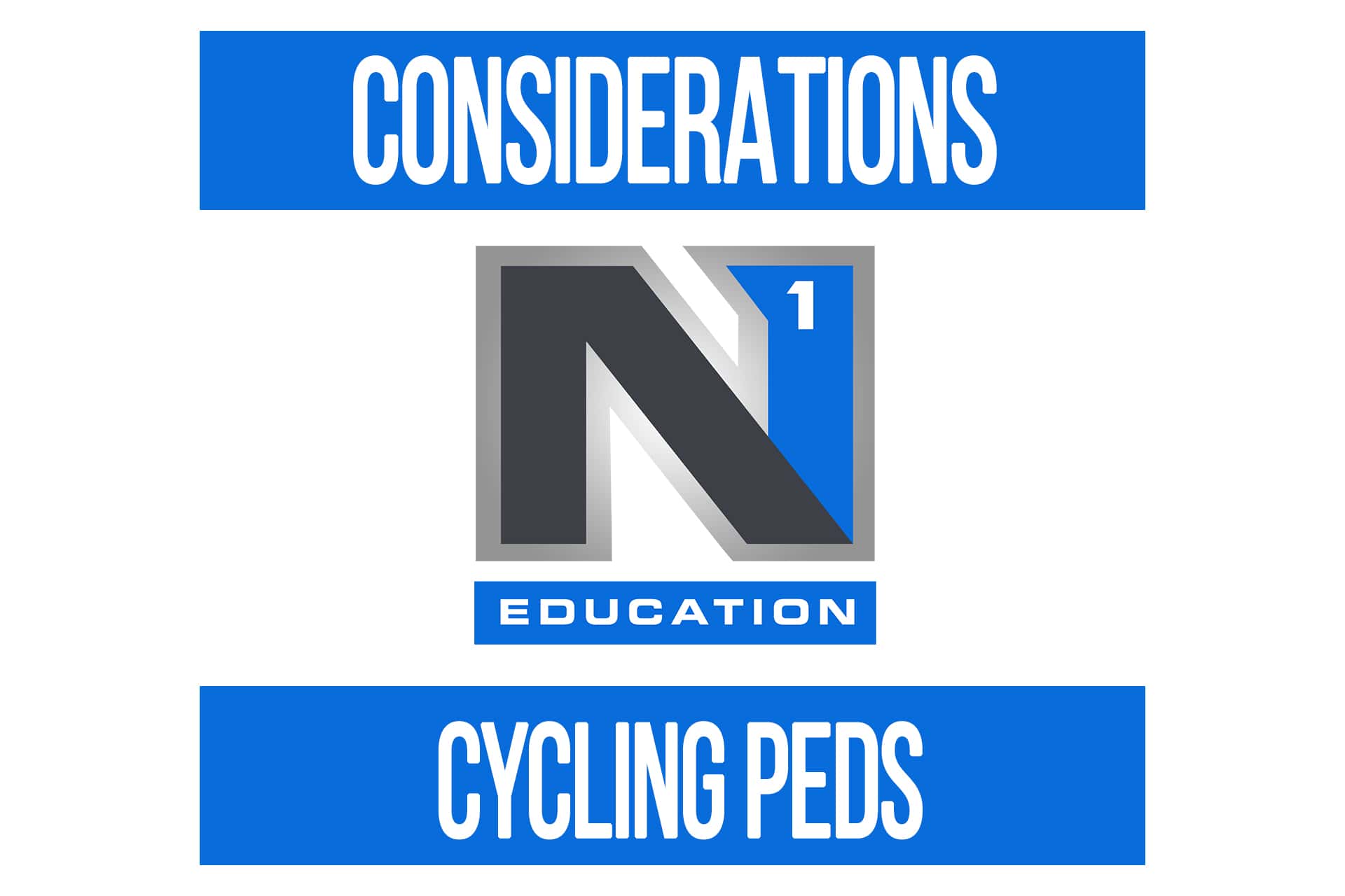 Considerations When Cycling PEDs