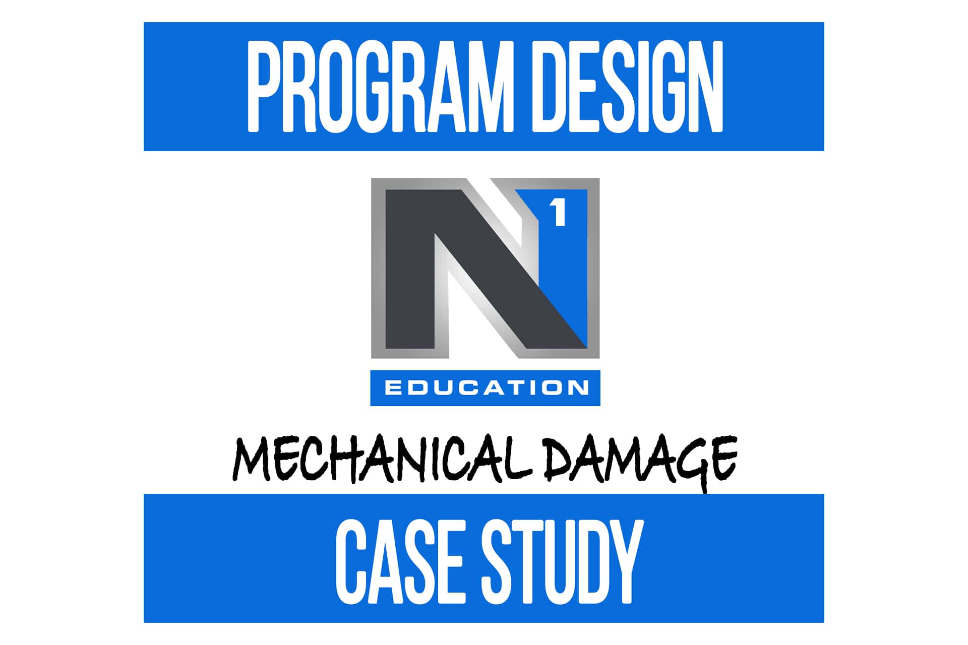 Program Design Case Study: Mechanical Damage